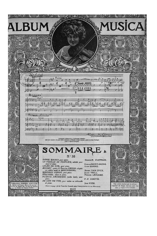 La feuille de peuplier