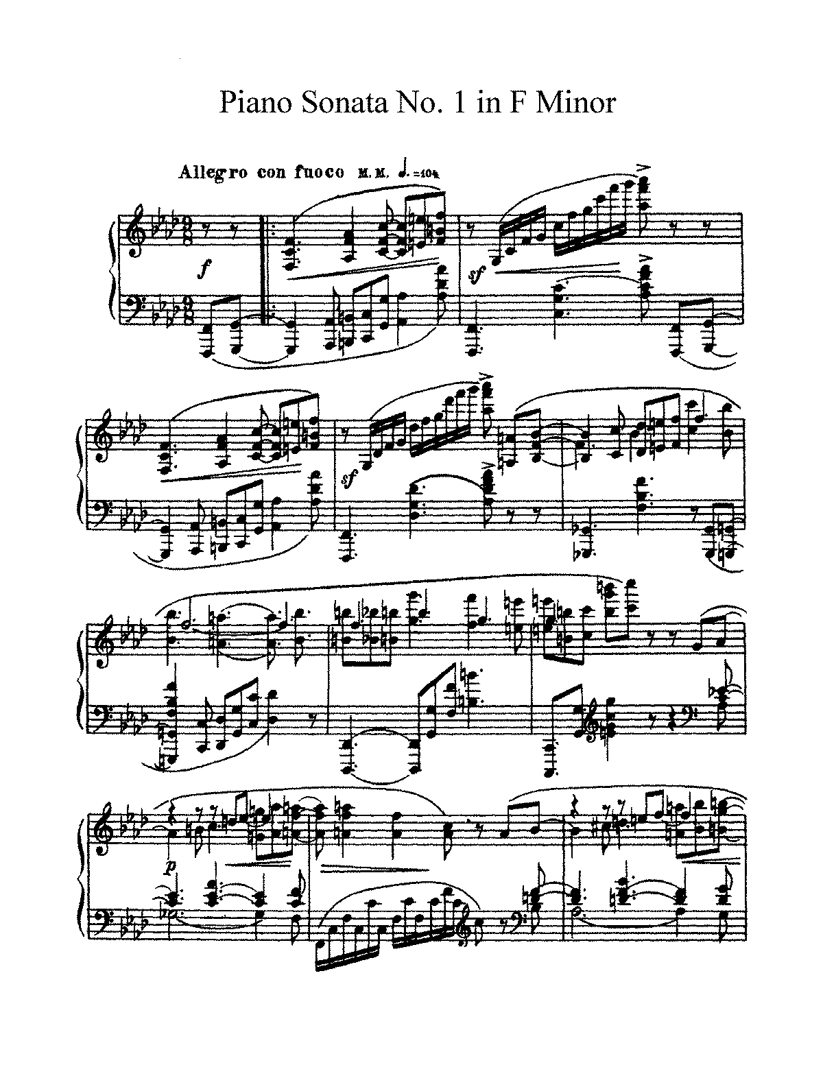 Скрябин сонаты. Соната 1 Скрябин. Соната для фортепиано № 6. Соната 2 фа минор.