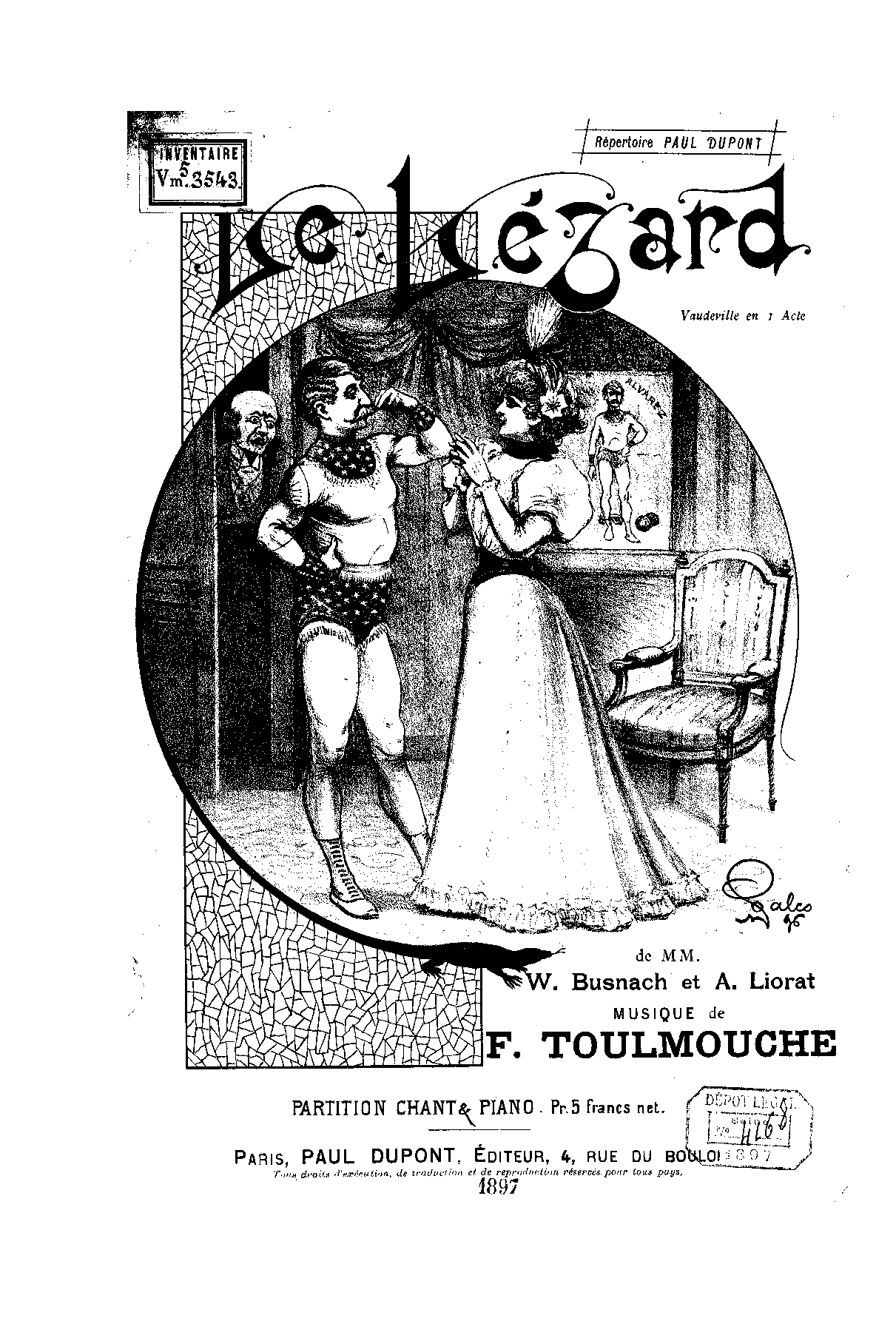 Le lézard (Toulmouche, Frédéric) IMSLP