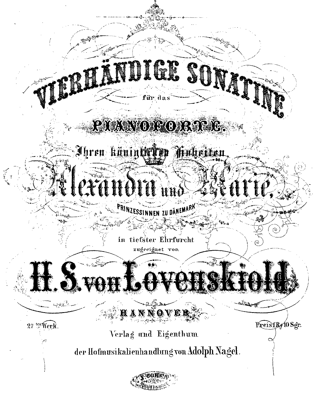 Sonatina, Op.27 (Løvenskiold, Herman Severin) - IMSLP