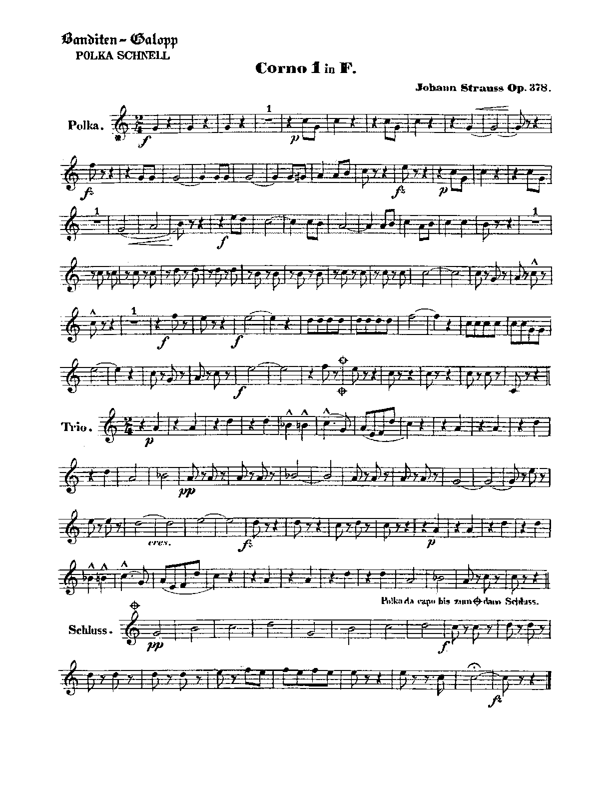 File:PMLP40222-Strauss Jr. Banditen-Galopp, Op.378 - Horn 1-4 (F).pdf
