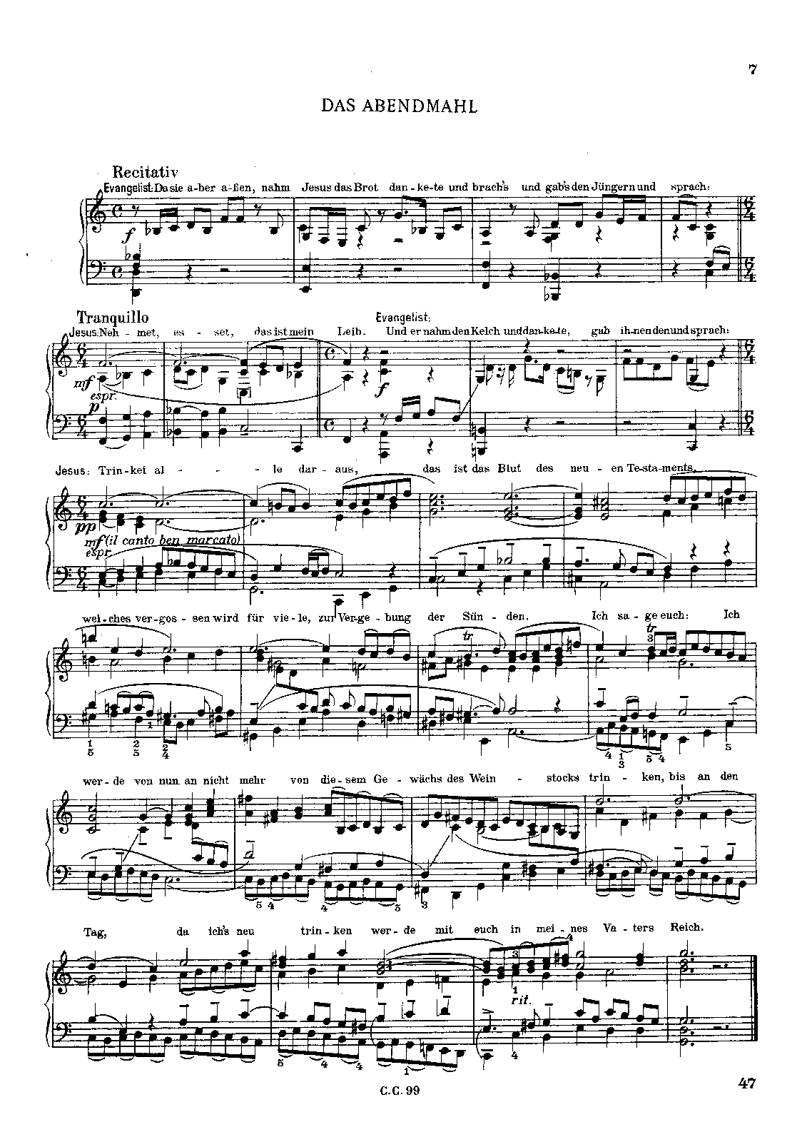 File:PMLP03301-Bach, JS, Matthäuspassion, BWV 244, Part I 11. Words of Institution, ArrPno Willner.pdf