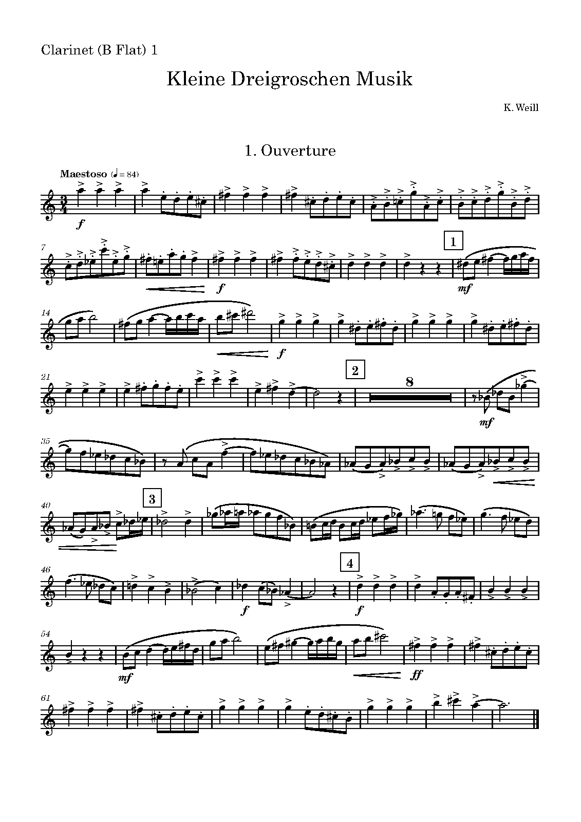 File:PMLP404144-Kleine Dreigroschen Musik - Clarinet (B Flat) 1.pdf