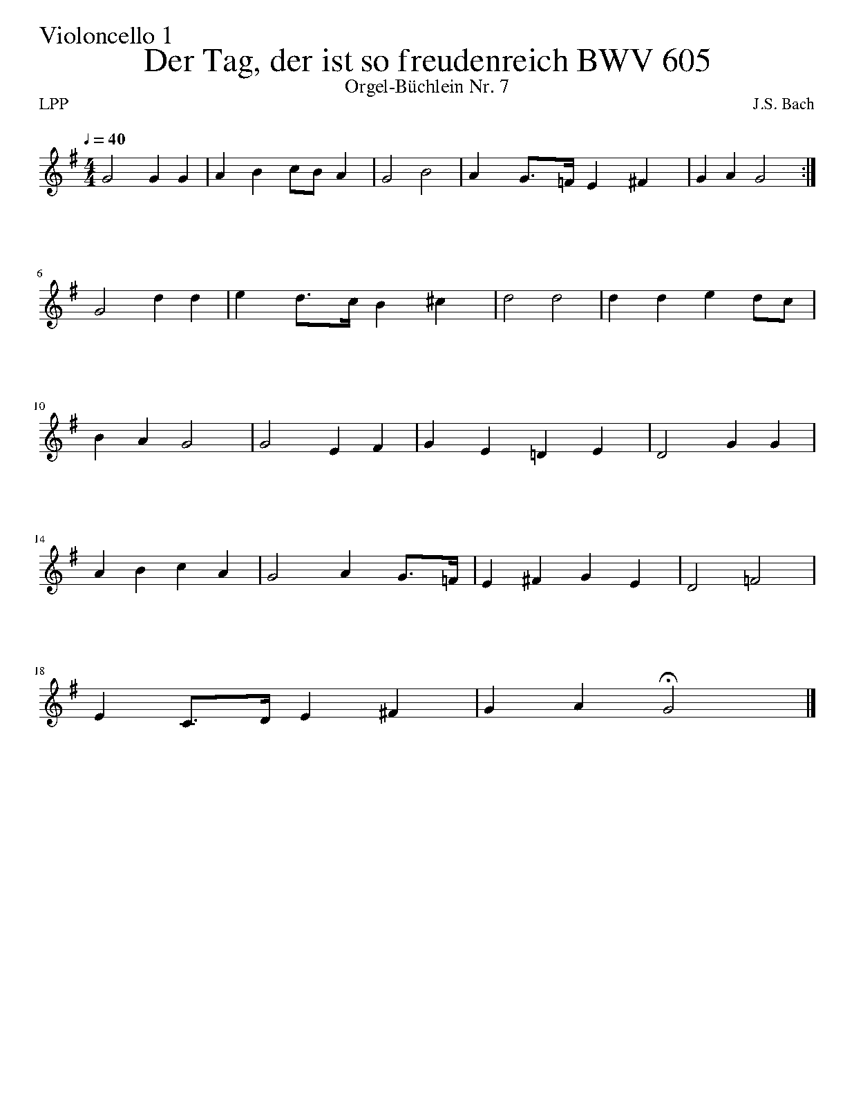 File:PMLP737510-Der Tag, der ist so freudenreich BWV 605-Violoncello 1.pdf