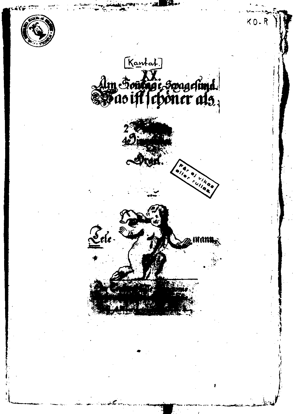 Was Ist Schner Als Gott Dienen, TWV 1:1522 (Telemann, Georg Philipp