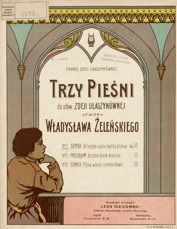 3 Pieśni do słów Zofji Ułaszynównej