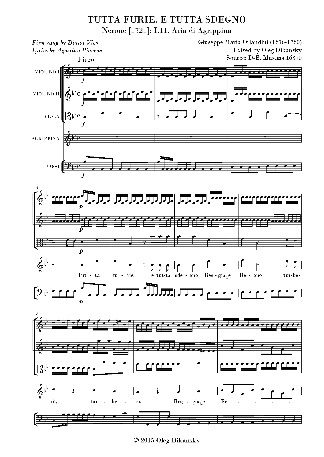 Nerone (Orlandini, Giuseppe Maria) IMSLP Free Sheet Music PDF Download