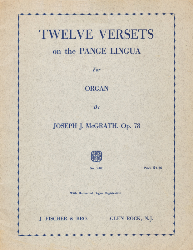 12 Versets on the Pange lingua
