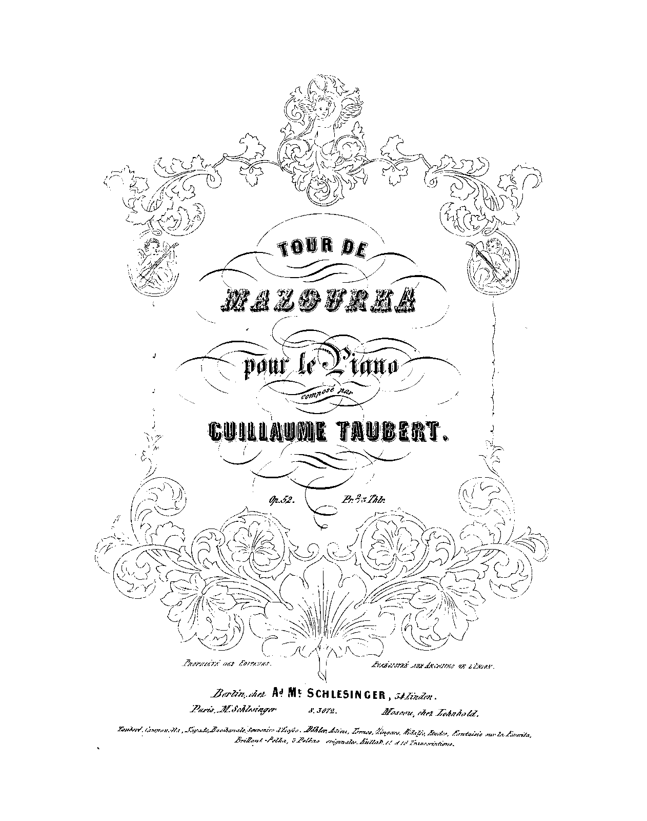 File:PMLP214133-Taubert Wilhelm-Tour De Mazourka pour le Piano Op 52 1844 15.pdf