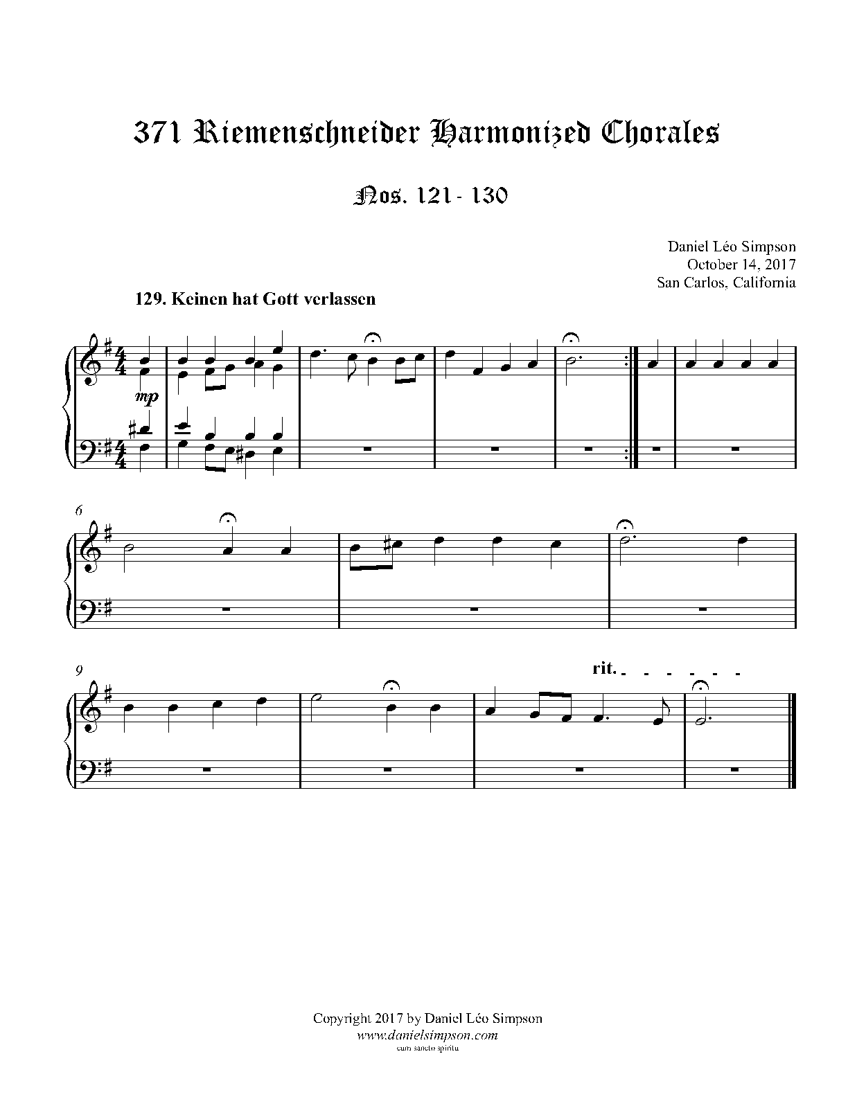 File:PMLP804641-DRAFTS-129 Keinen hat Gott verlassen-101417.pdf