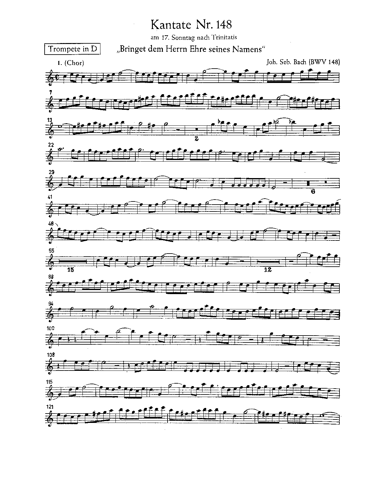 File:PMLP149940-Bach Bringet dem Herrn Ehre seines Namens, BWV 148 - Trumpet (D).pdf