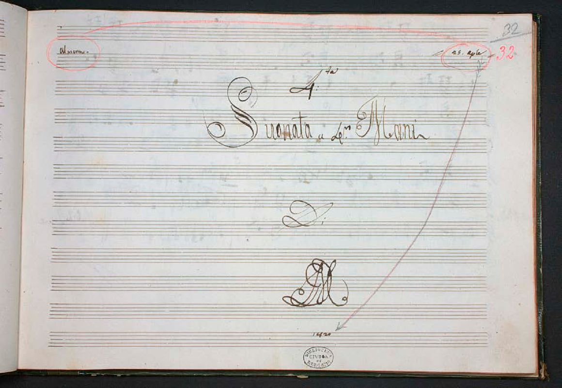 Sonata for Piano Four-Hands in A minor