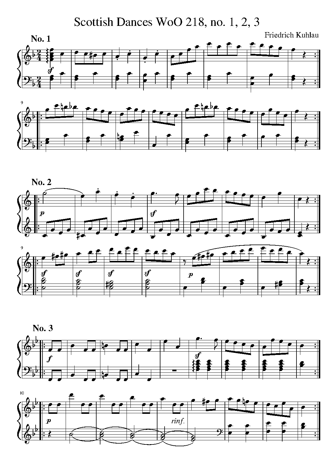 6 Scottish Dances, WoO 218 (Kuhlau, Friedrich) - IMSLP