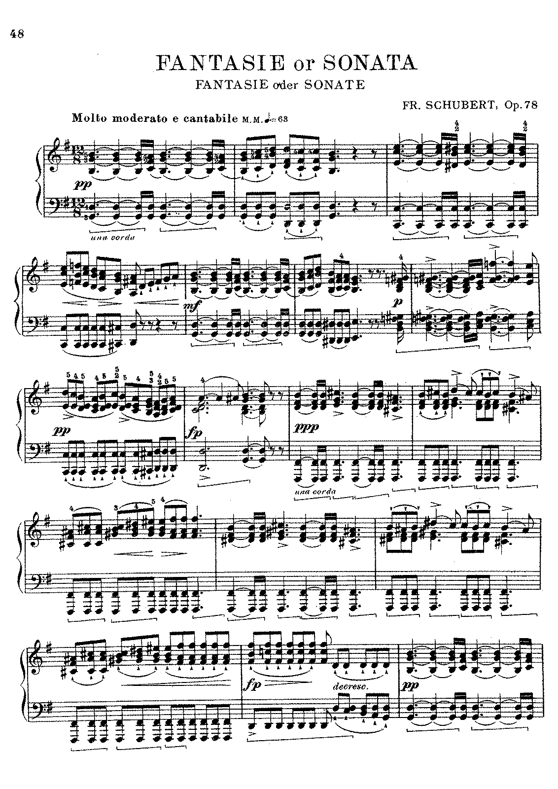 Sonates pour piano D.894 & D.959 Schubert 