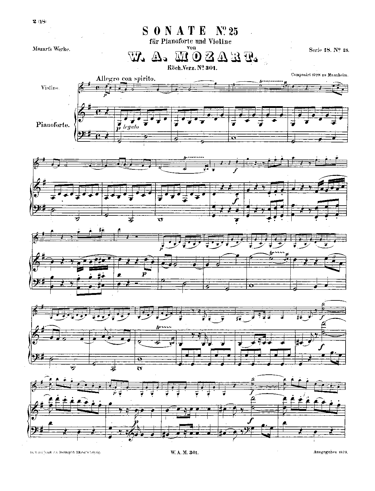 Violin Sonata