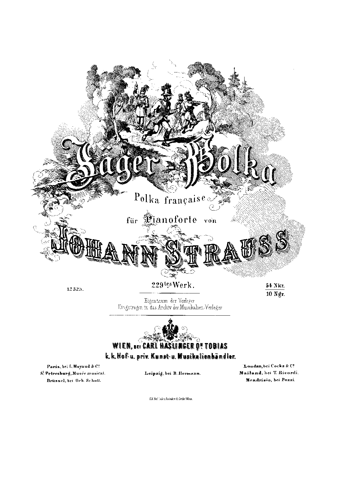 Jäger-Polka, Op.229