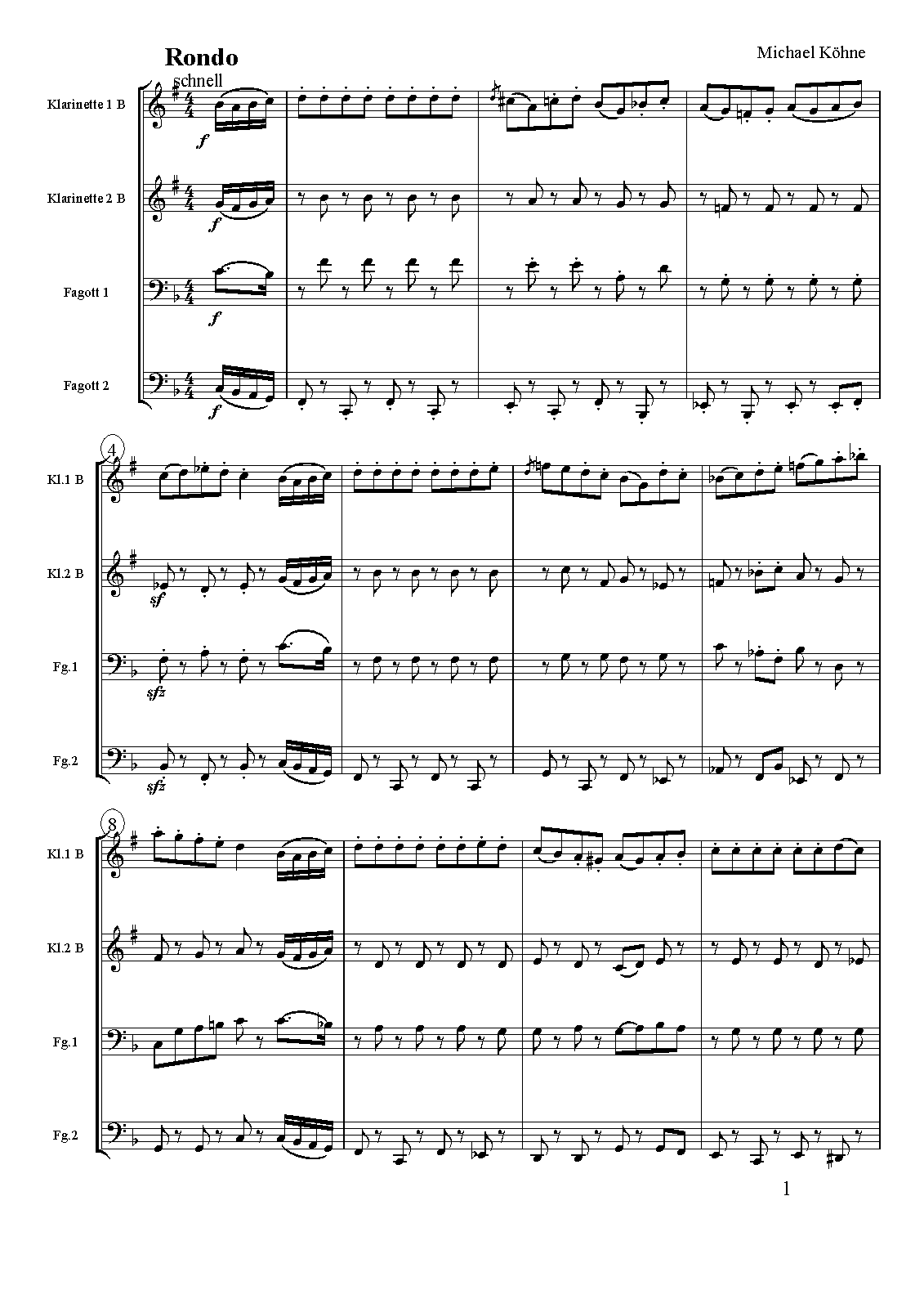 Rondo for 2 and 2 Bassoons (Köhne, Michael) IMSLP