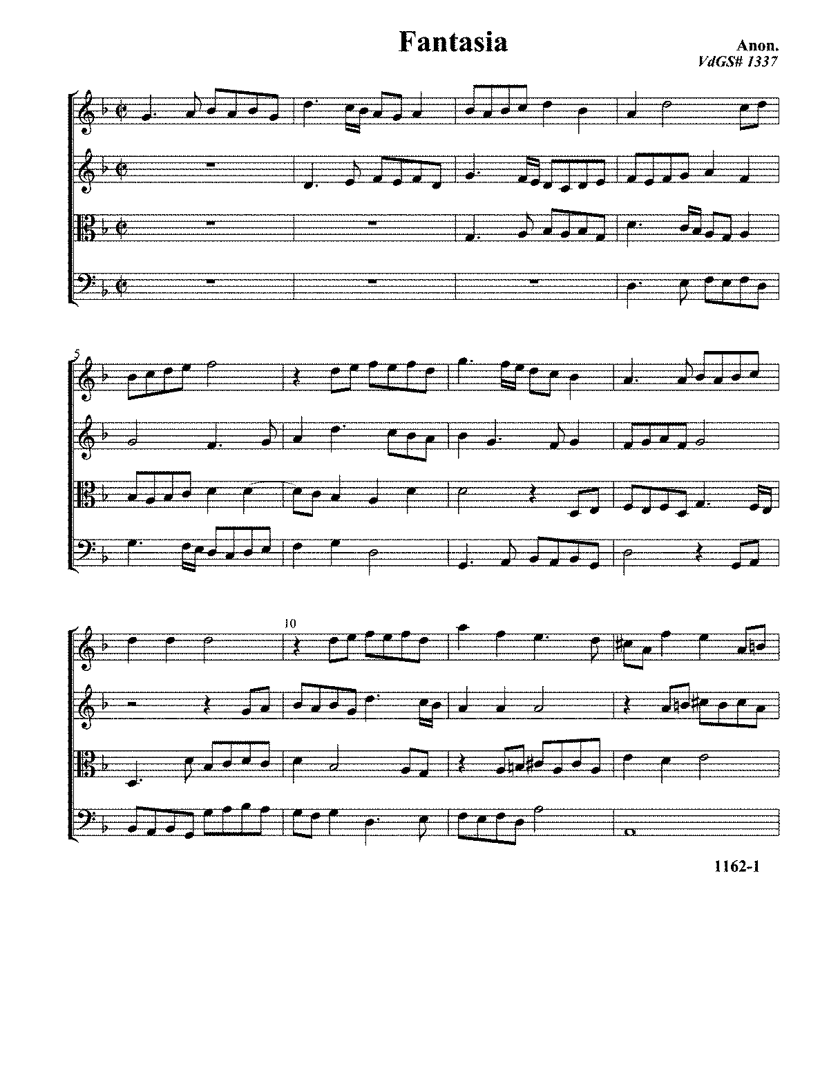 Fantasias and a Pavan for 4 Viols (Anonymous) - IMSLP