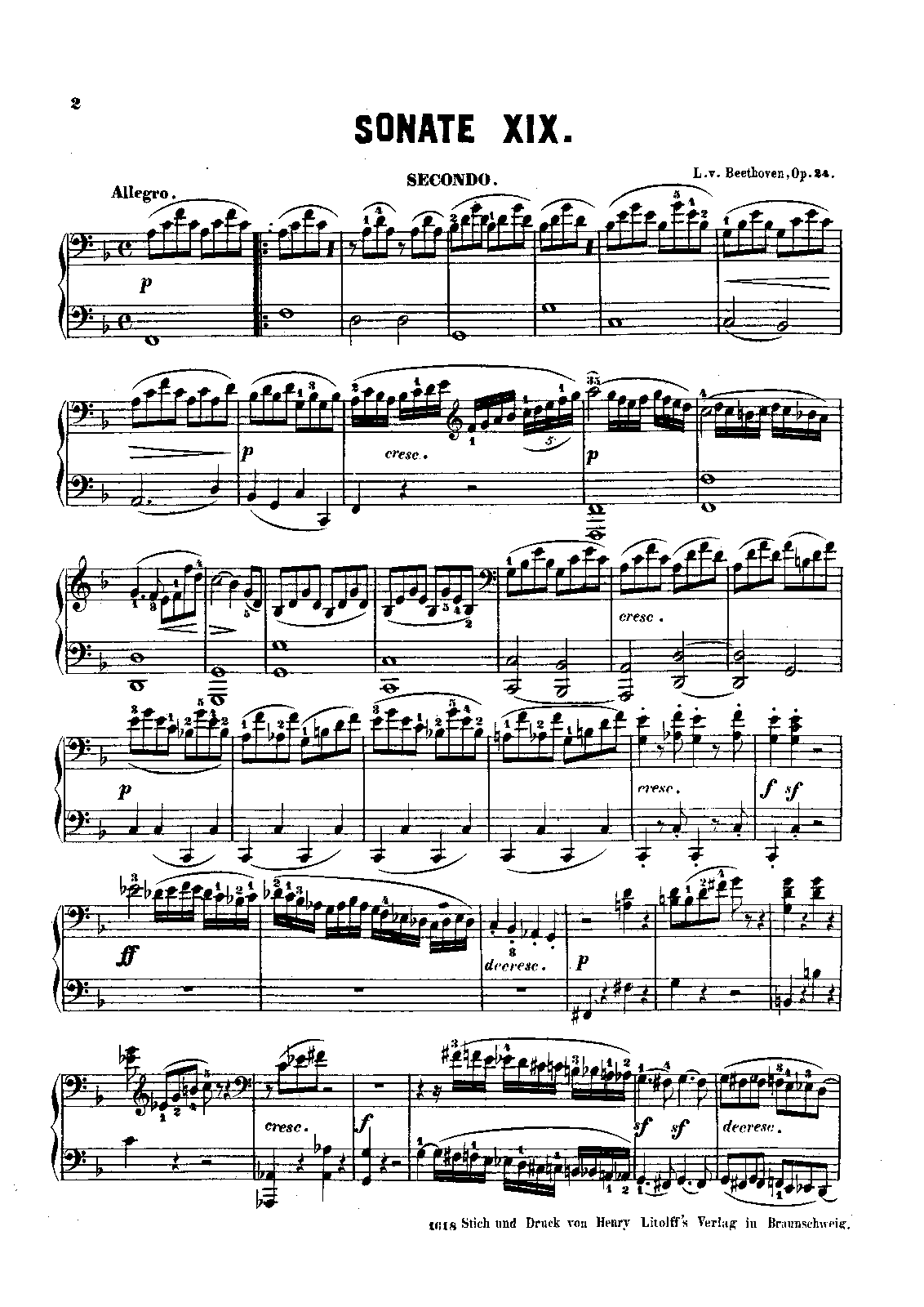 Violin Sonata No.5, Op.24 (Beethoven, Ludwig van) IMSLP Free Sheet