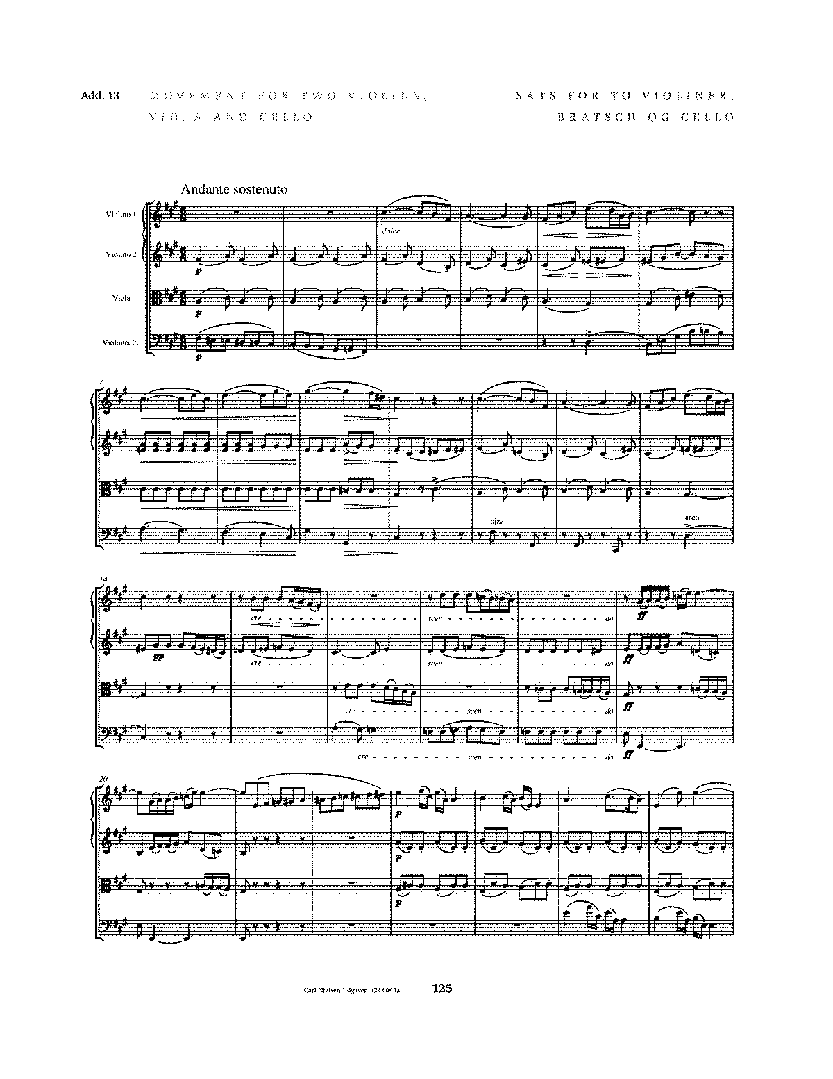 Andante sostenuto in F-sharp minor, CNW 54 (Nielsen, Carl) - IMSLP