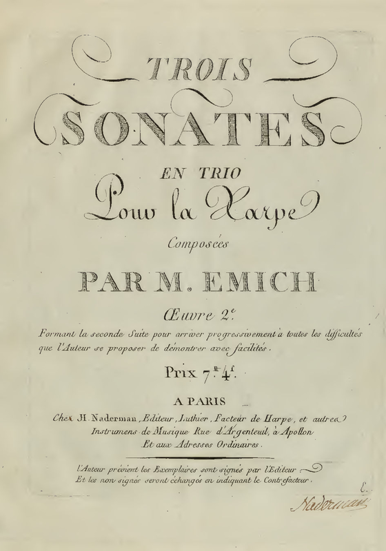 3 Sonates en trio, Op.2 (Emich, M.) IMSLP