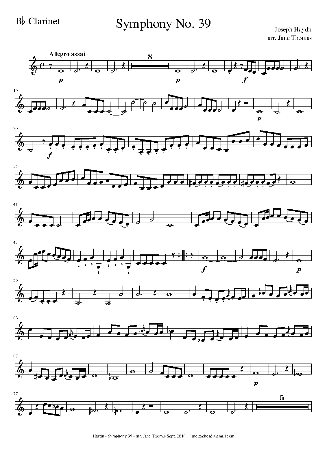 File:PMLP71684-Haydn - Symphony 39-Bb Clarinet.pdf