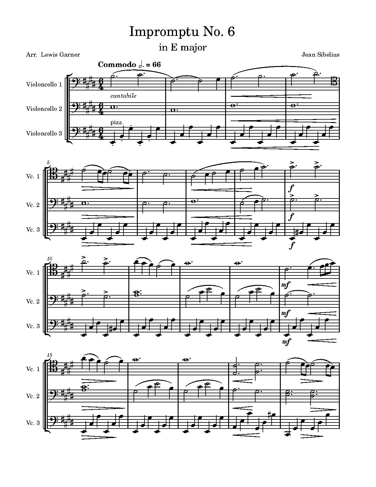 6 Impromptus, Op.5 (Sibelius, Jean) IMSLP