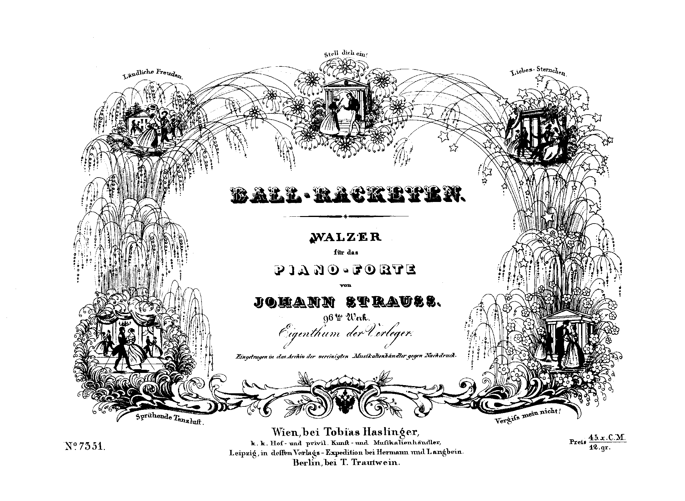 Ball-Racketen Walzer