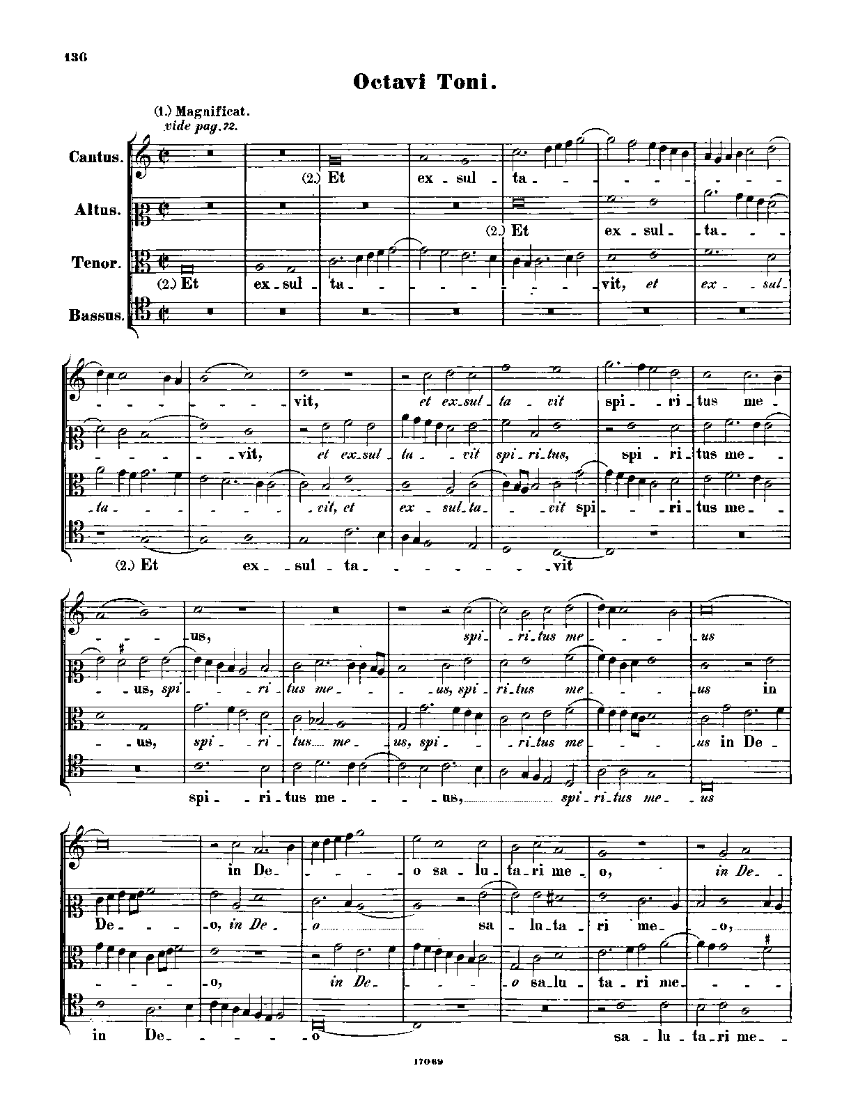 Magnificat octavi toni