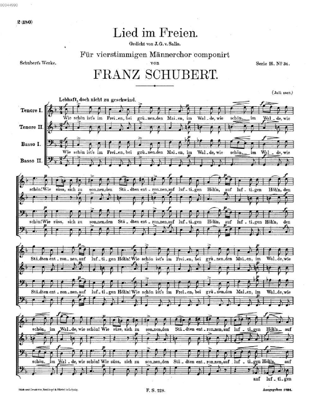 Lied im Freien, D.572 (Schubert, Franz) - IMSLP