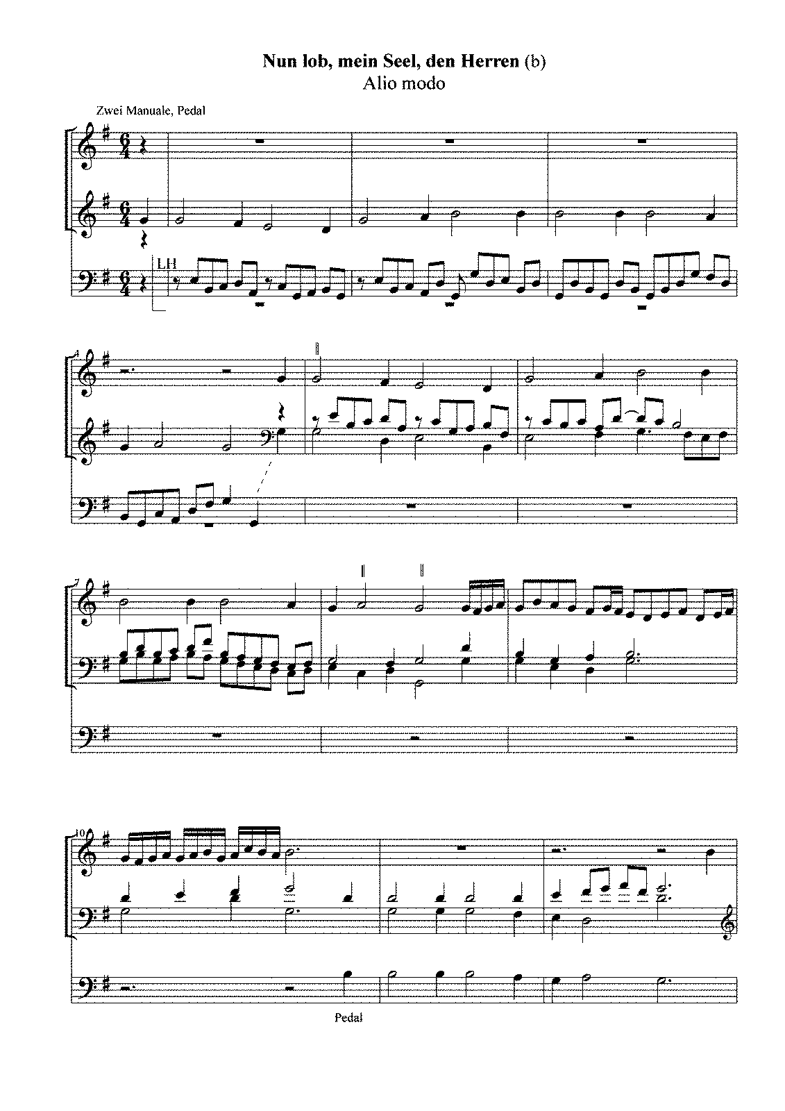 Lüneburger Orgeltabulatur (Various) - IMSLP: Free Sheet Music PDF Download