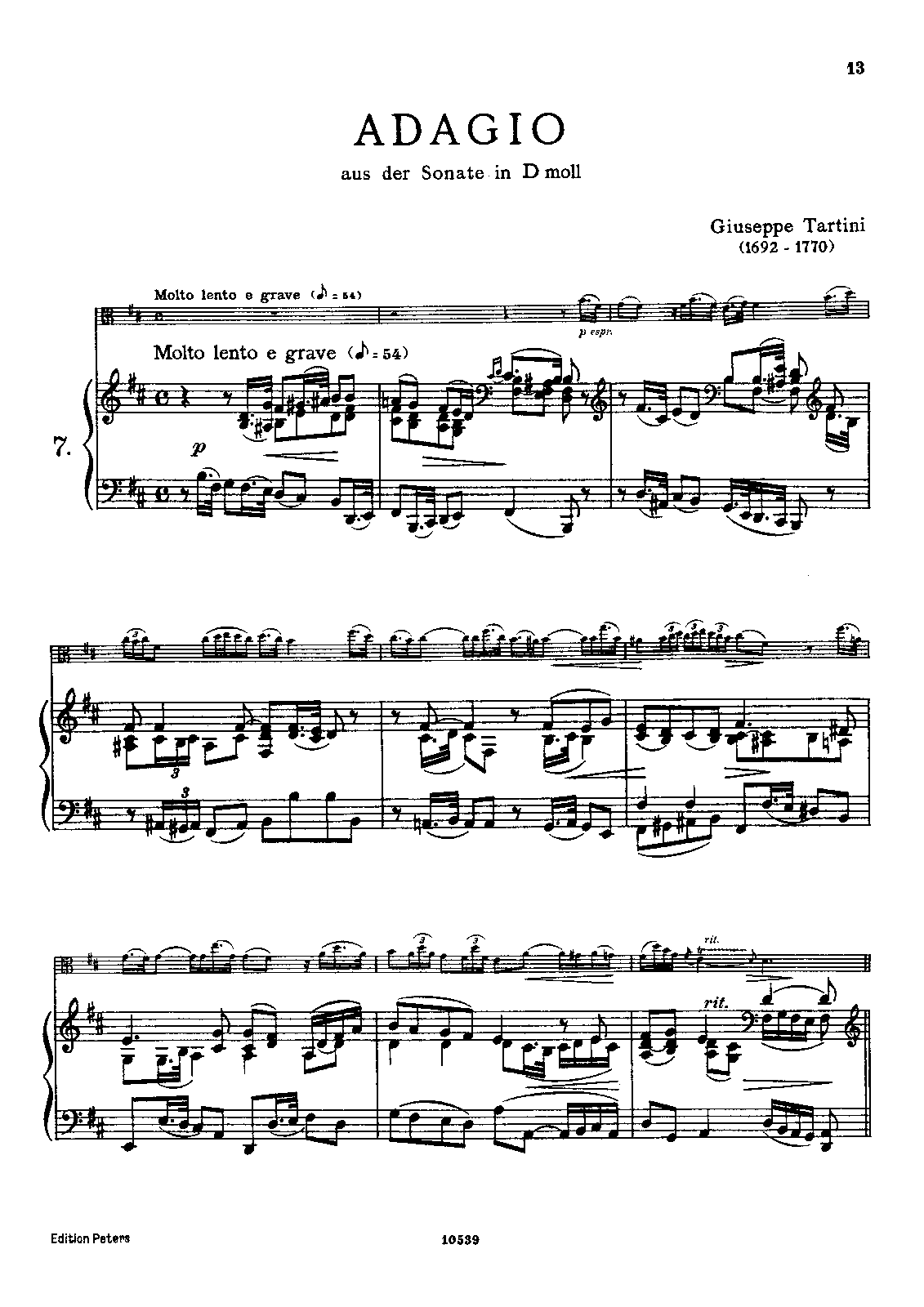 File:PMLP245057-Tartini, Giuseppe, Adagio from a Sonata in D minor, Arr.Klengel, va, cs.pdf