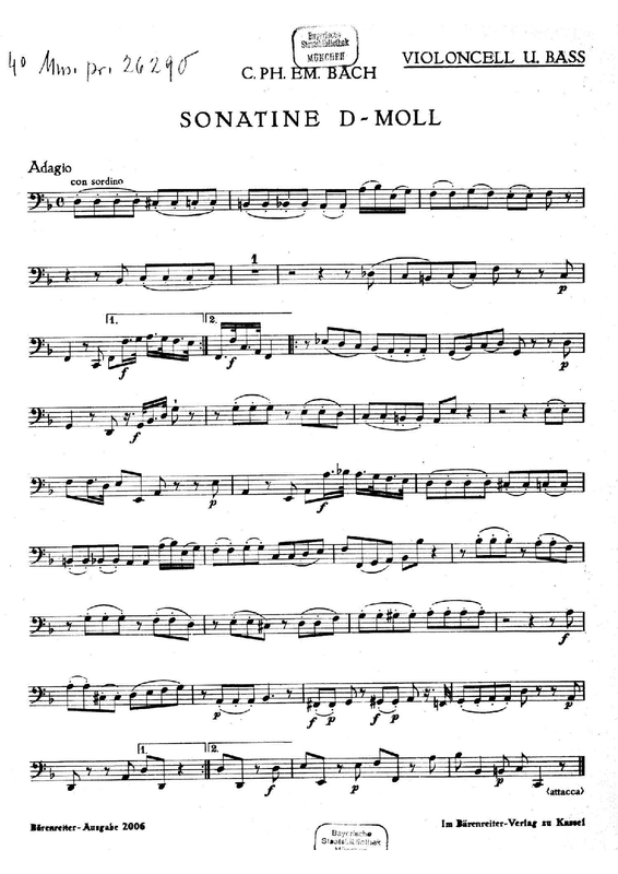 File:PMLP194910-Bach, CPE, Sonatina in D major, vc cb.pdf