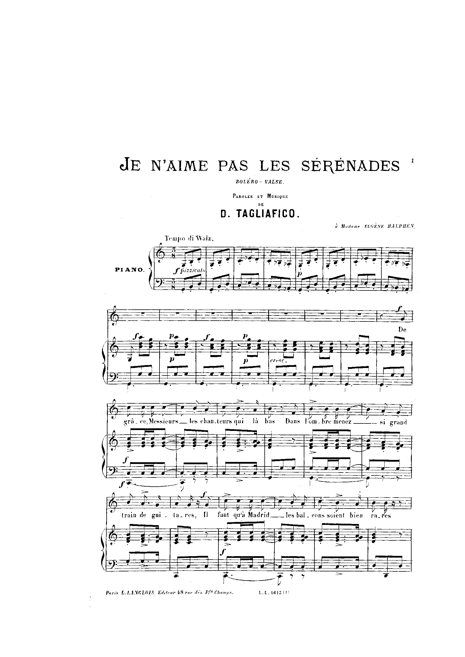 File:PMLP582981-Tagliafico Je n'aime pas les Sérénades Score.pdf