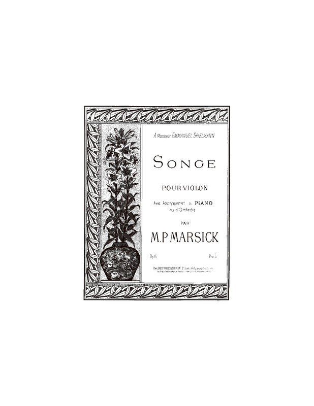 Songe (Marsick, Martin Pierre) IMSLP