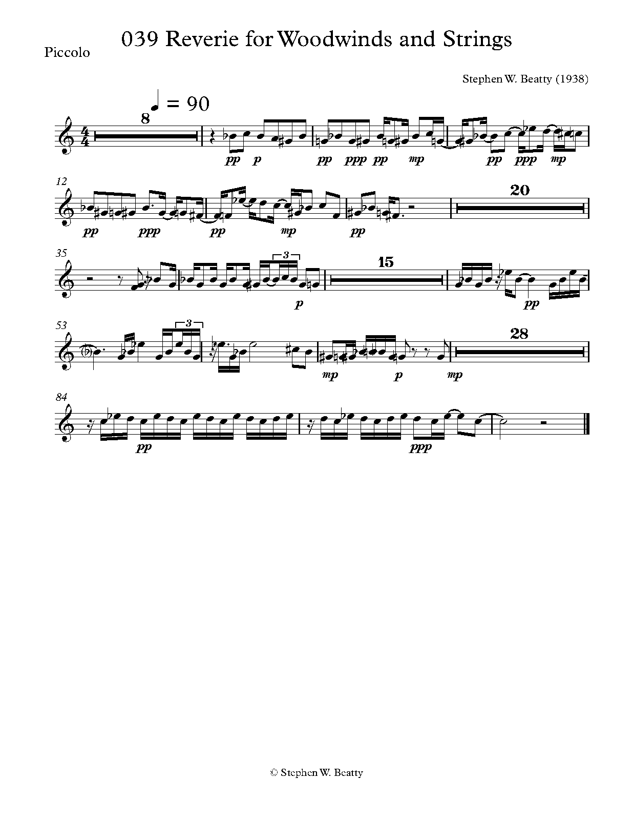 Reverie for Woodwinds and Strings, Op.39 (Beatty, Stephen W.) IMSLP