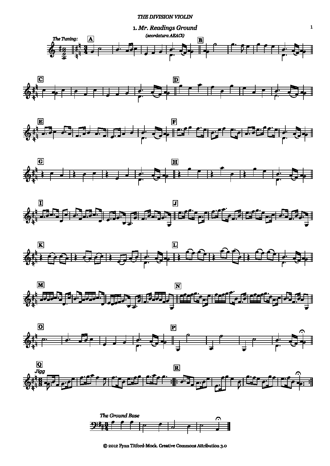 The Division Violin (Playford, John) IMSLP