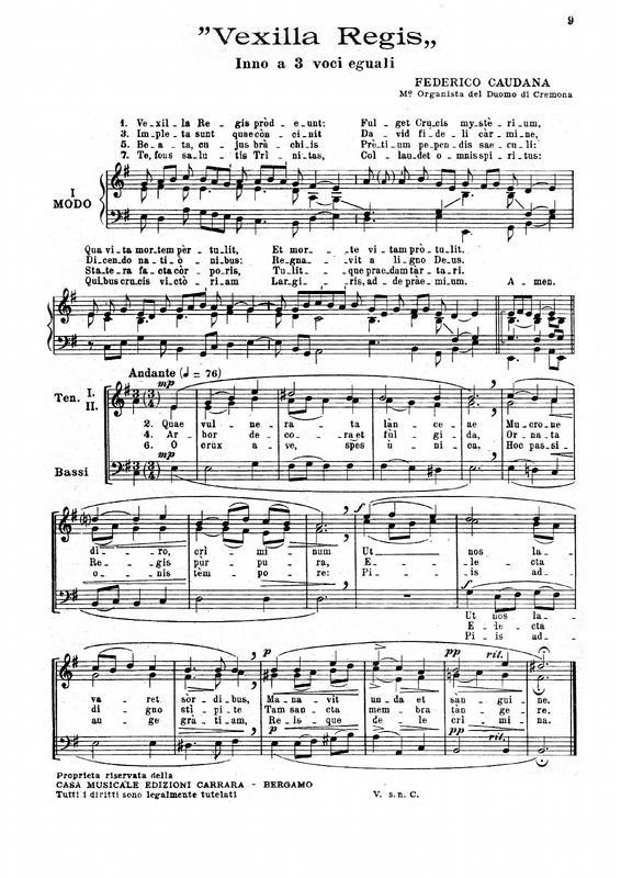 Vexilla regis (Caudana, Federico) IMSLP