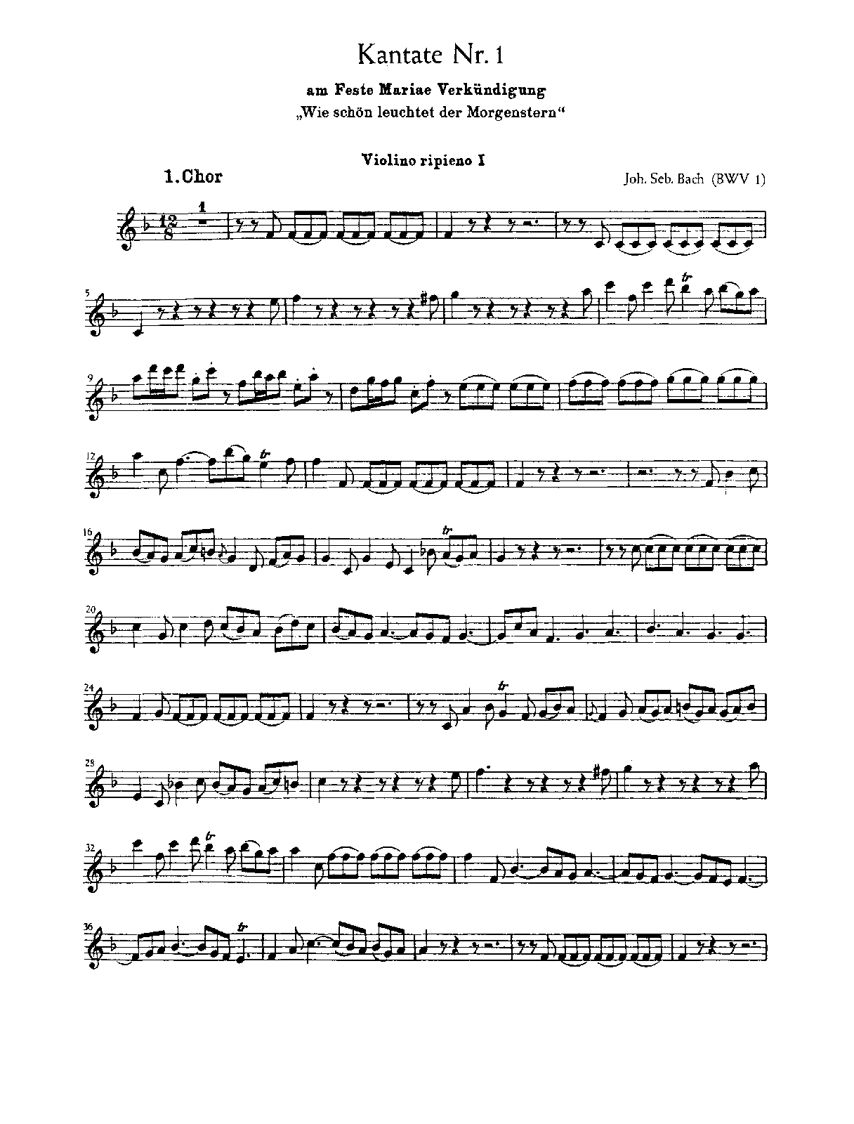 File:PMLP127026-Bach Wie schön leuchtet der Morgenstern, BWV 1 - Violins I (Ripieno).pdf