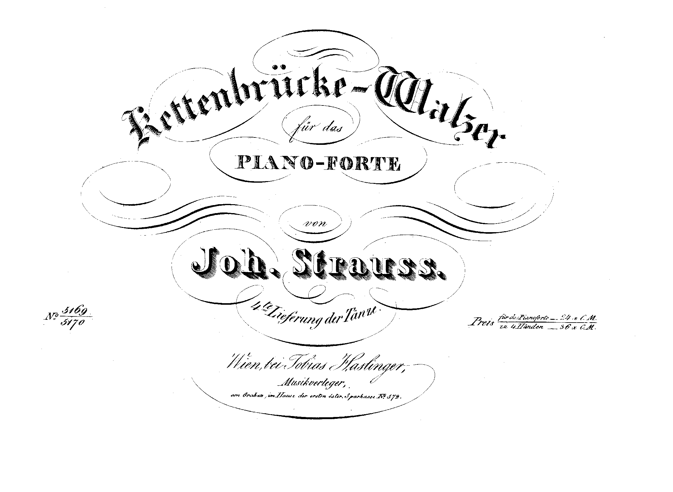 Kettenbrücken-Walzer, Op.4