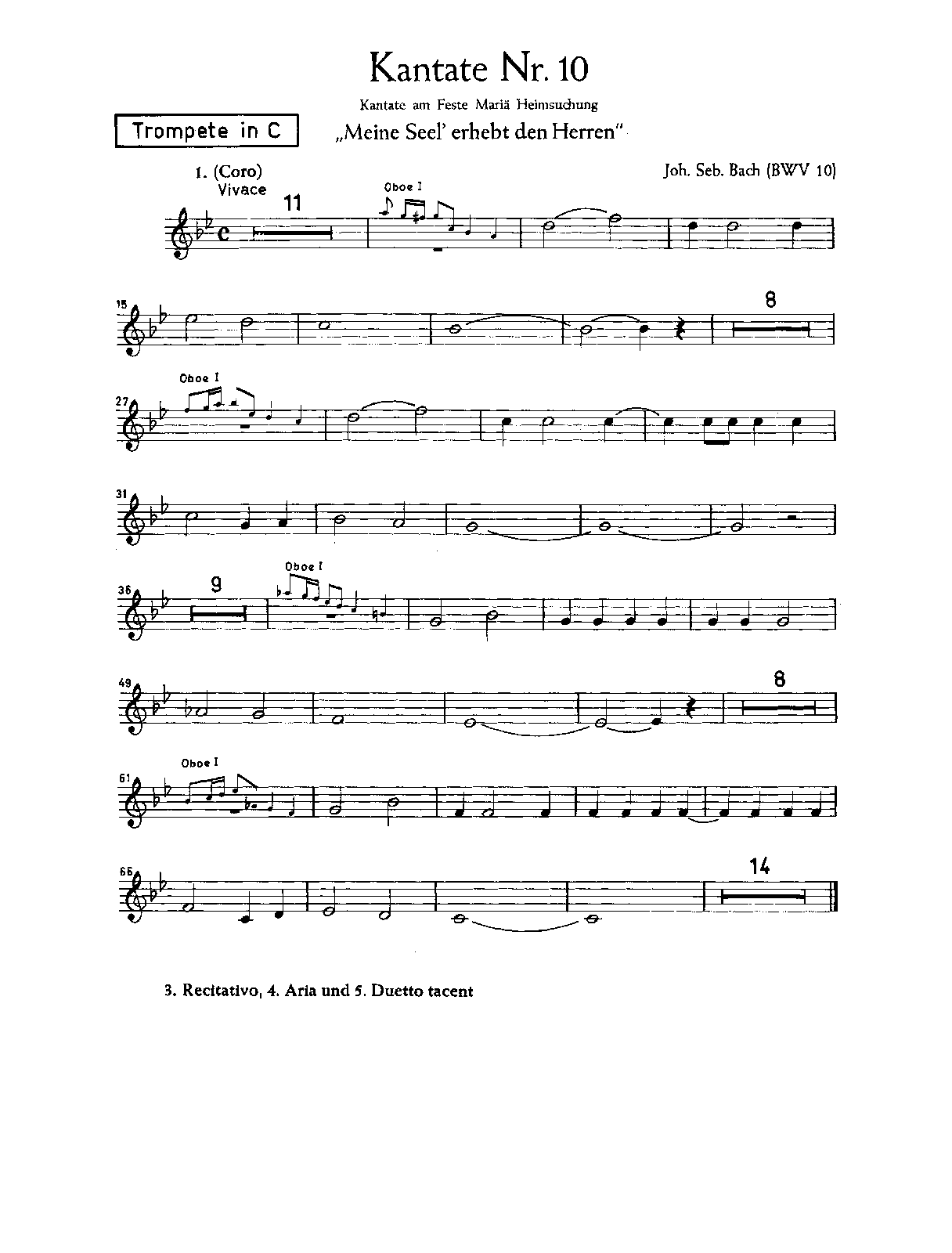 File:PMLP134064-Bach Meine Seel erhebt den Herren, BWV 10 - Trumpet (C).pdf