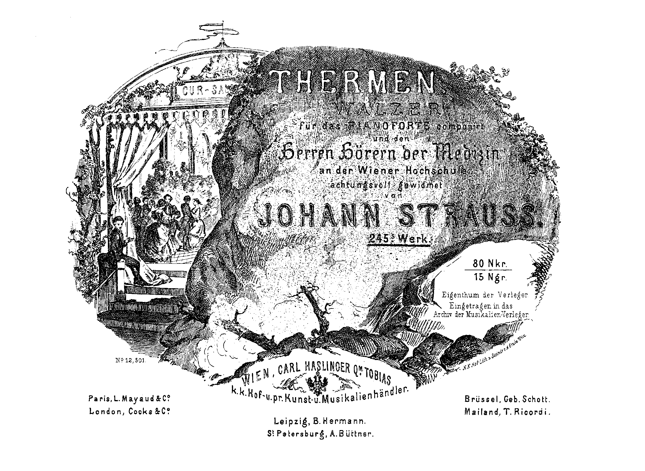 Thermen Walzer, Op.245