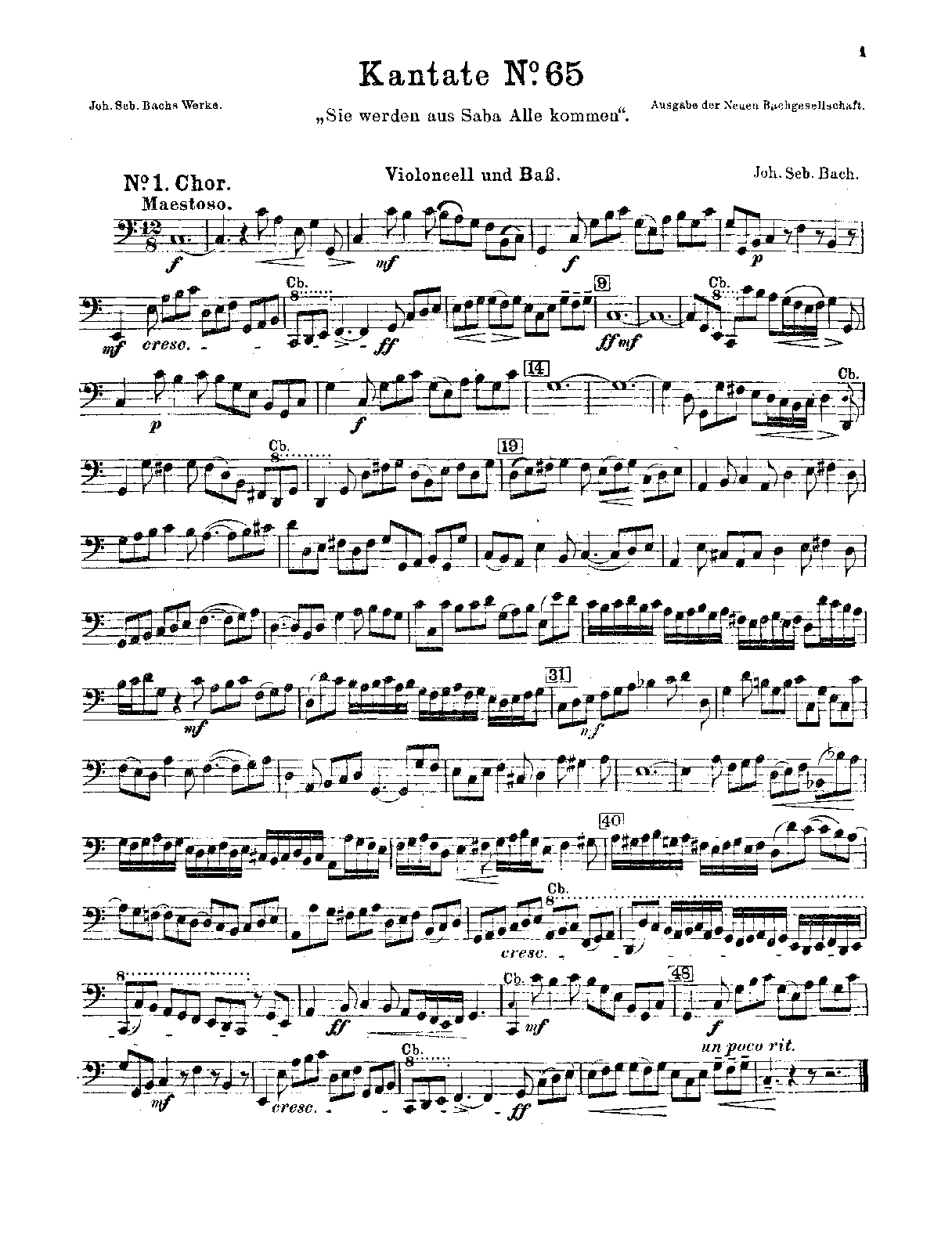 File:PMLP149554-Bach Sie werden aus Saba alle kommen, BWV 65 - Cellos, Basses.pdf