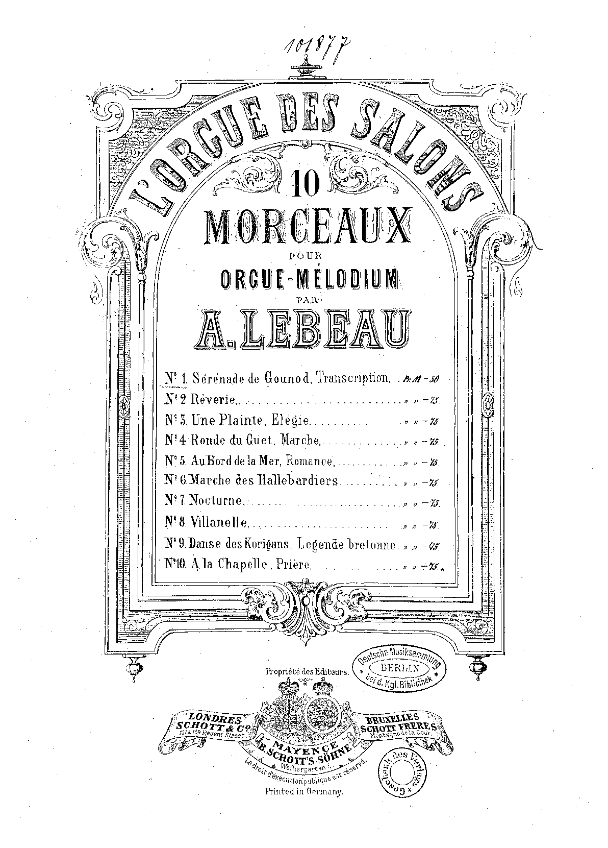 10 Morceaux