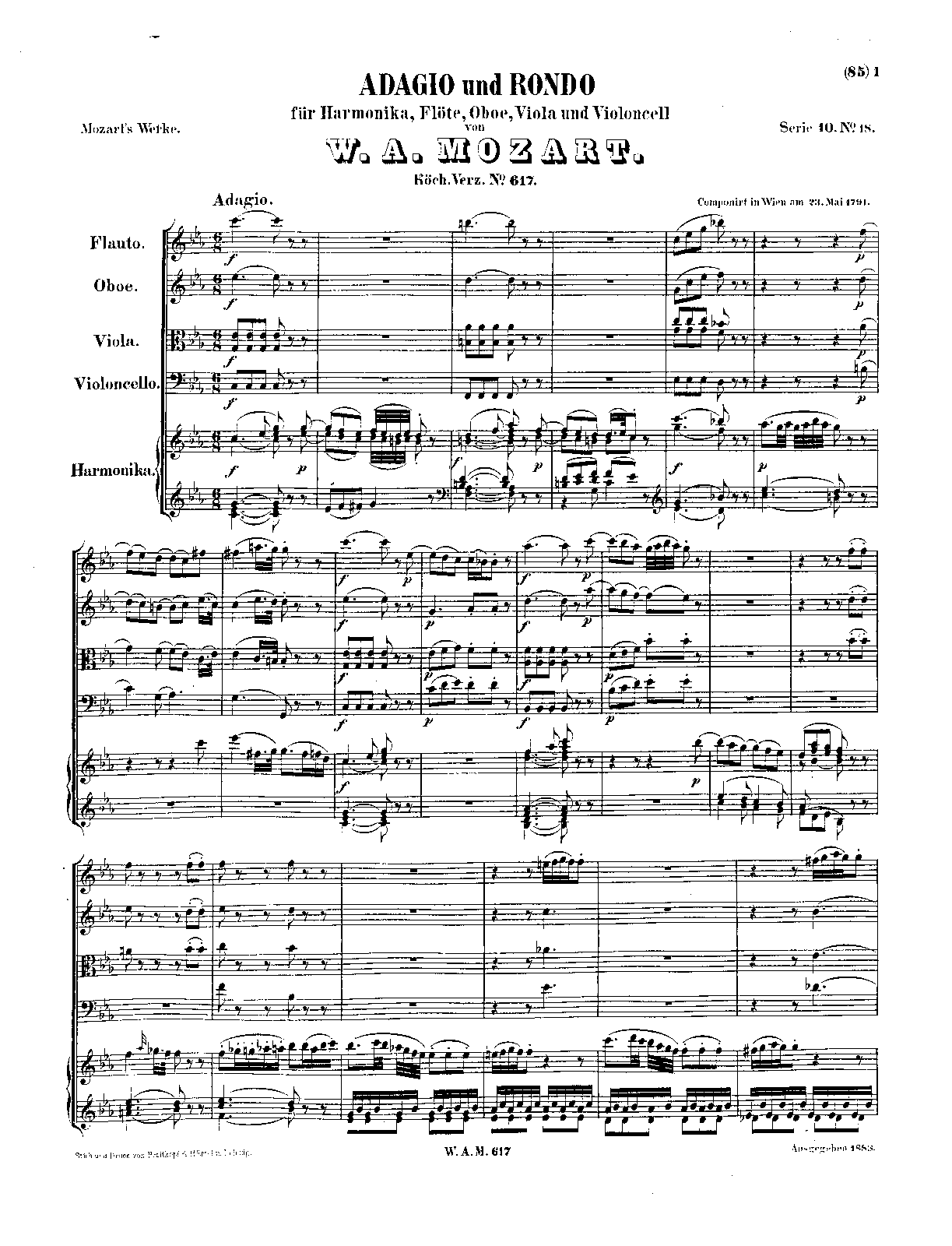 Adagio and Rondo in C minor