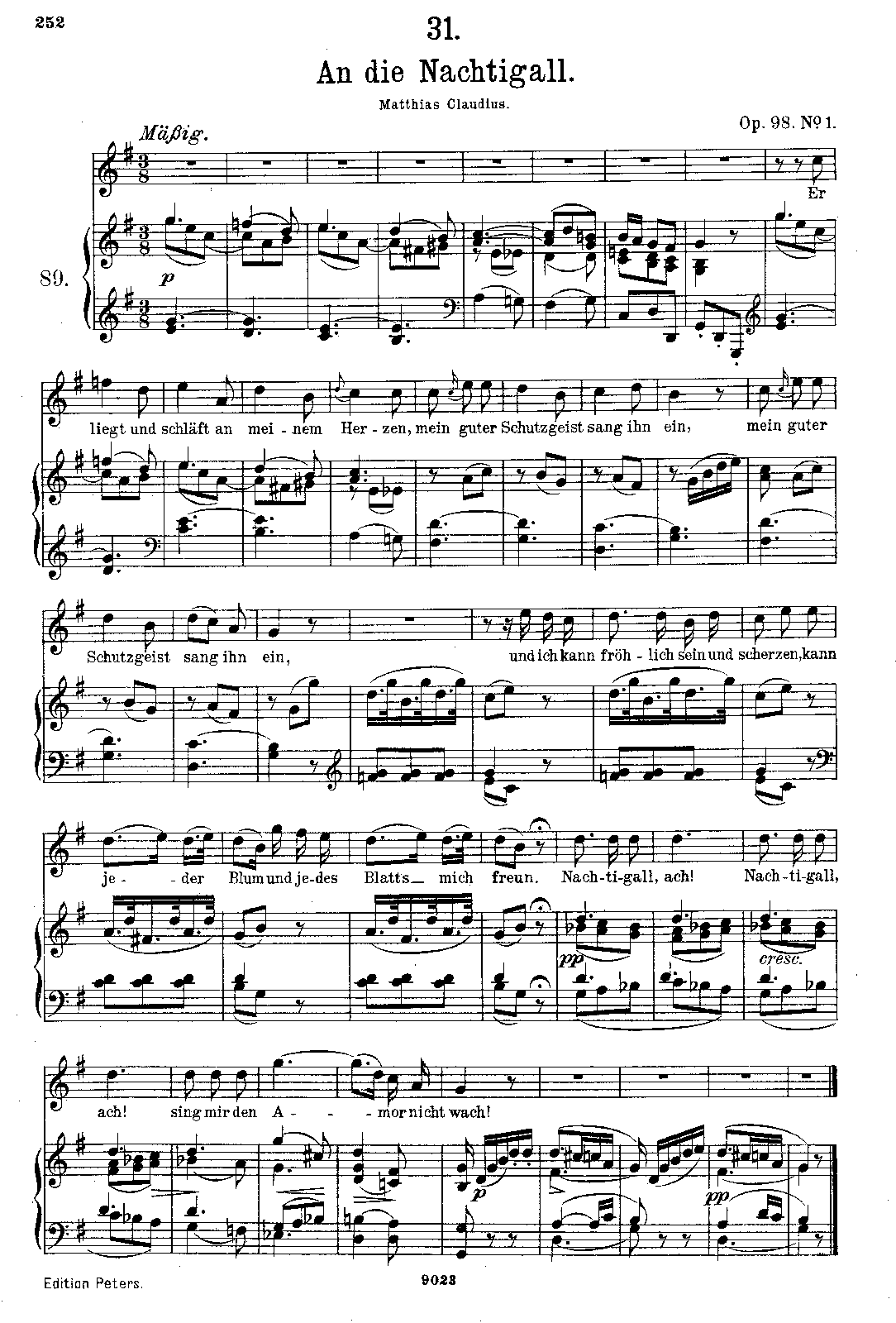 File:PMLP38942-Schubert Album Band 1 hoch Peters 89 An die Nachtigall scan.pdf