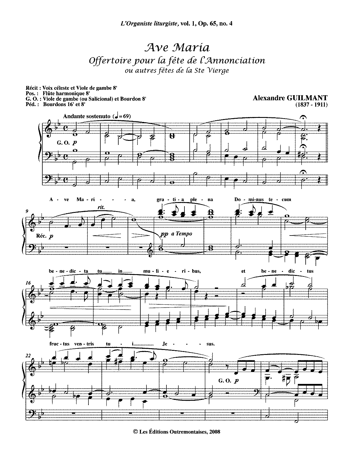 L'Organiste Liturgiste, Op.65 (Guilmant, Alexandre) - IMSLP