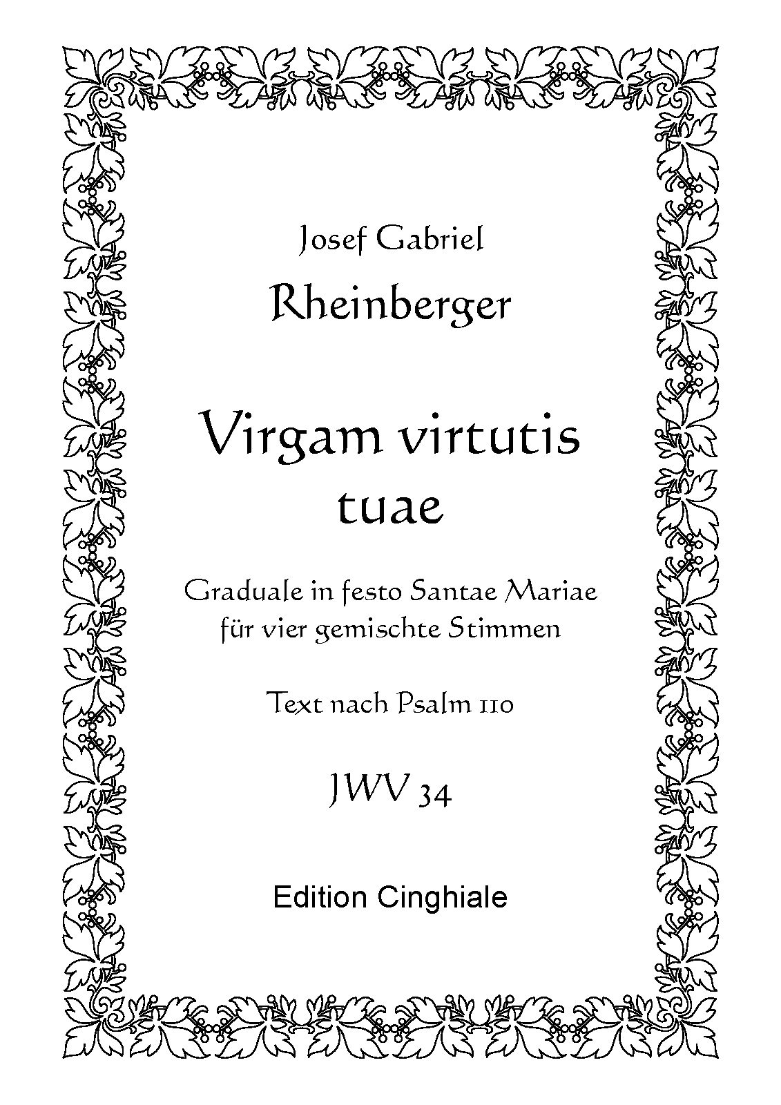 Virgam virtutis tuae