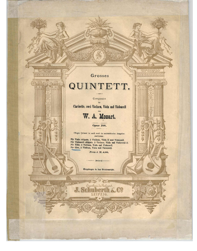 Quintet in A major, K.581 (Mozart, Wolfgang Amadeus) IMSLP