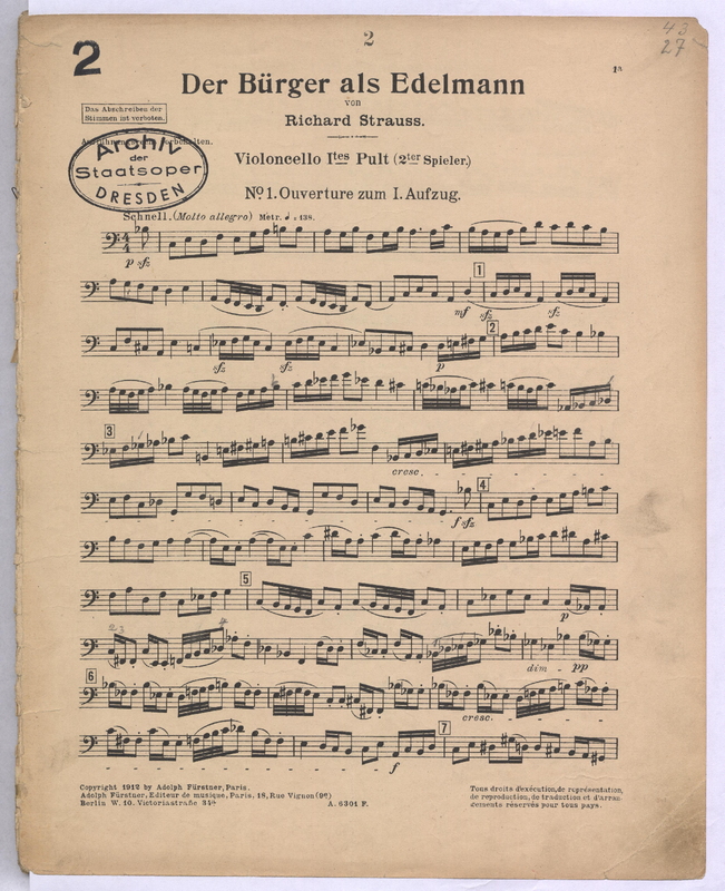 File:PMLP82221-Strauss Der Burger als Edelmann, TrV 228b (SLUB) 1st Version - Cello 1 Desk (2nd Player).pdf